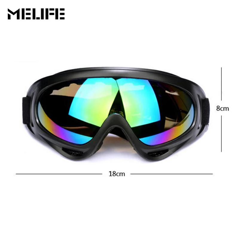 MELIFE الشتاء الثلوج الرياضية على الجليد نظارات مكافحة الضباب UV400 كروية PC عدسة التزلج نظارات موتوكروس نظارات الأطفال الأولاد الاطفال