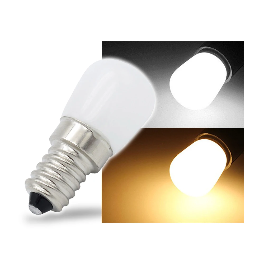 

E14 Light Bulb 220v 3w Led Lamp 2835 SMD Mini Lamparas Refrigerator Lights Spotlight Chandelier Freezer Fridg Replace Bulbs JQ