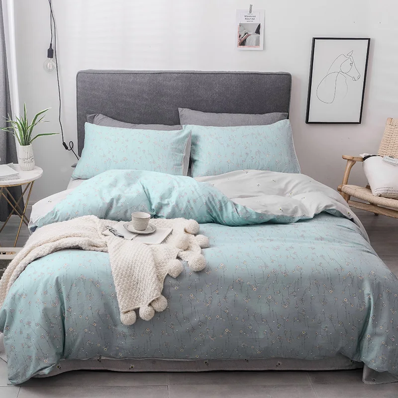 Комплект постельного белья с рисунком черно-белого кота, Детский Комплект постельного белья, постельное белье, пододеяльник, простыня, наволочка/кровать S