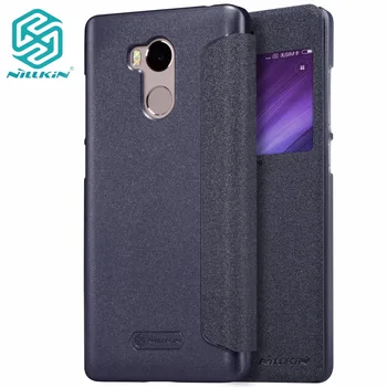 

Case For xiaomi redmi 4/4 Pro/4 Prime Original NILLKIN Sparkle Flip Cover Case Leather Case For xiaomi redmi 4/4 Pro/4 Prime