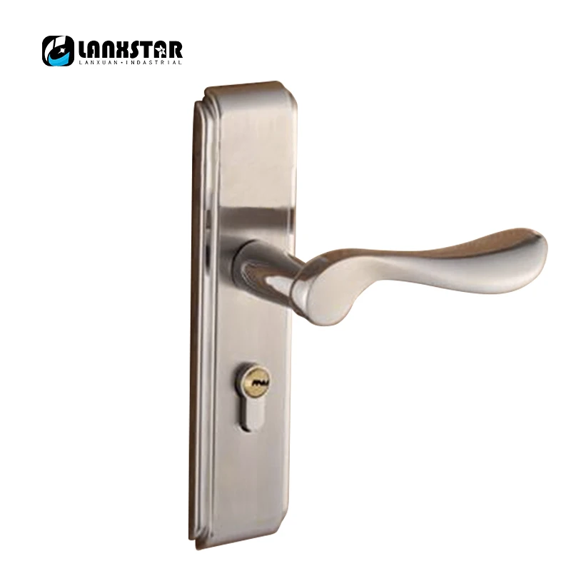 

Steel Alloy Luxury Silent Door-lock European Classical Style Interior Anti-theft Copper Core Cylinder Wood Door Lock