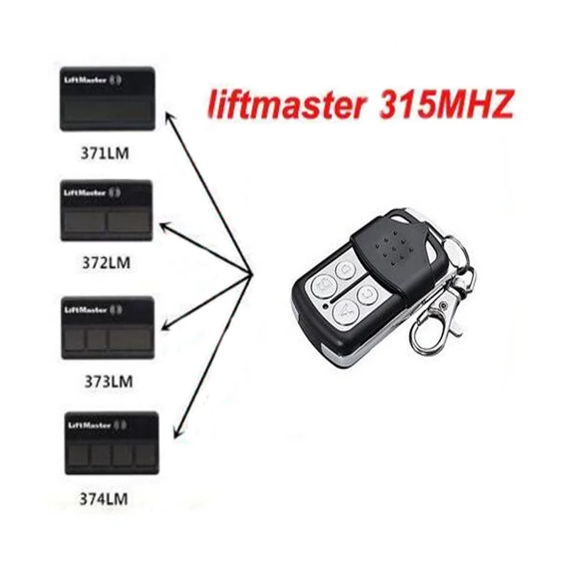 

100pcs FOR LiftMaster 371LM 372LM 373LM Remote control 315mhz free shipping
