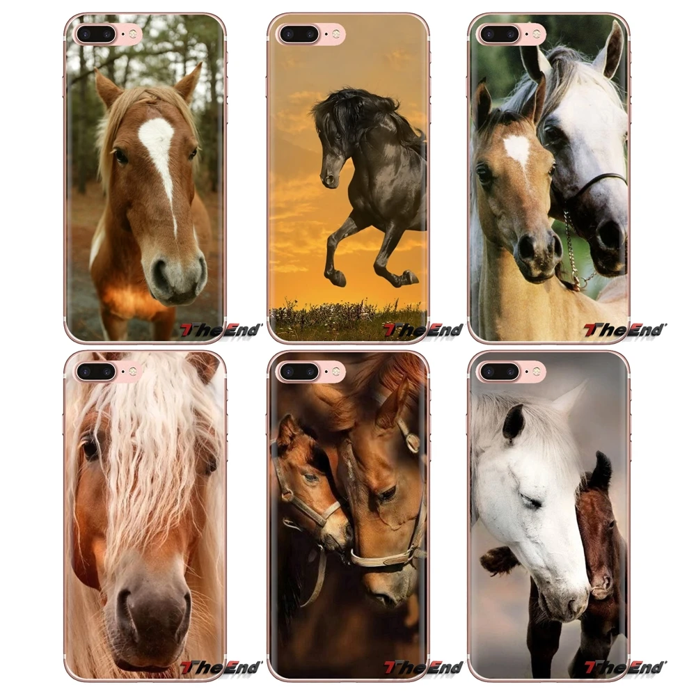 Amazing horse Soft Transparent Cases Covers For Samsung Galaxy J1 J2 J3 J4 J5 J6 J7 J8 Plus 2018 Prime 2015 2016 2017 |