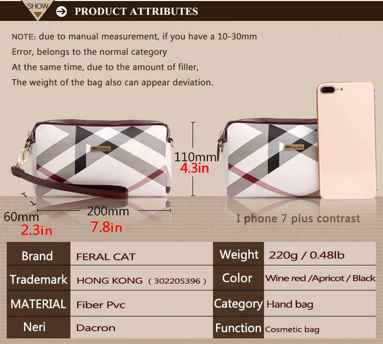 FERAL CAT Women Wallet 2019 Luxury Brand Wallets Designer Purse Clutch Bags49
