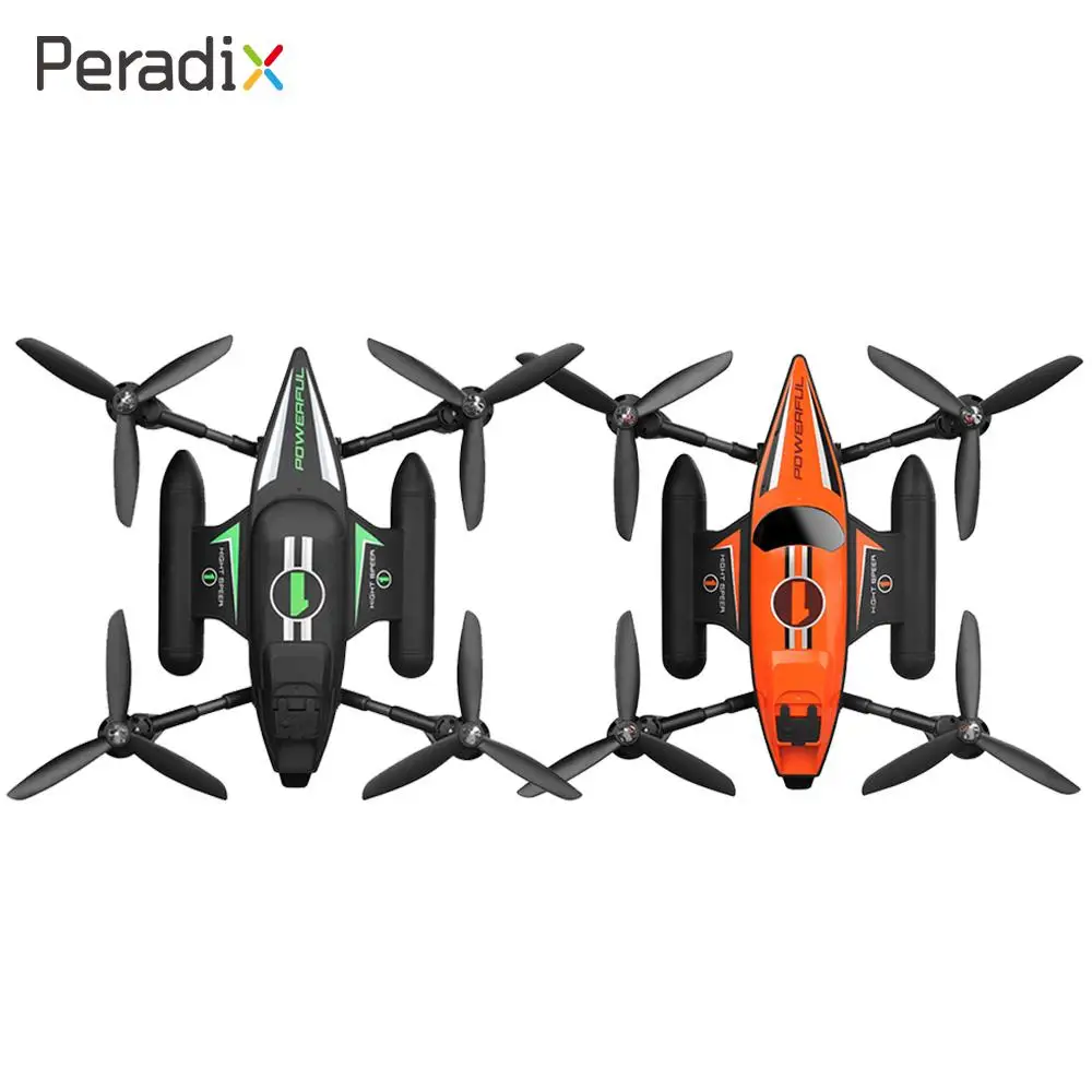 

2018 Drop Shipping RC Boat High Performance Speed Adjustable RC Drone Triphibious Intelligent Water RC Car for WL Roadbed