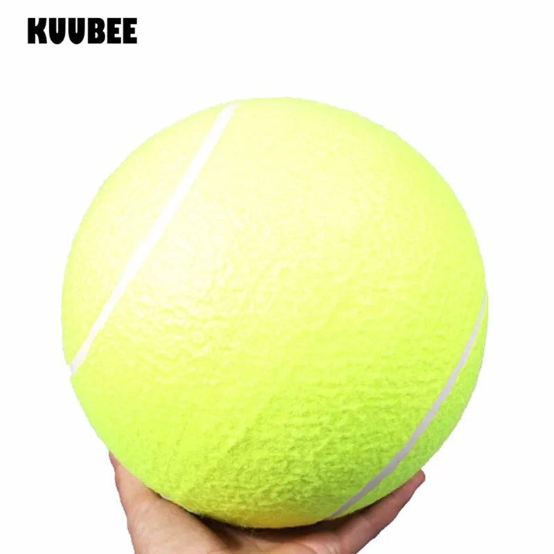 Tennis Ball 9.5 inches 24cm Outdoor Giant Pet Big Inflatable Signature