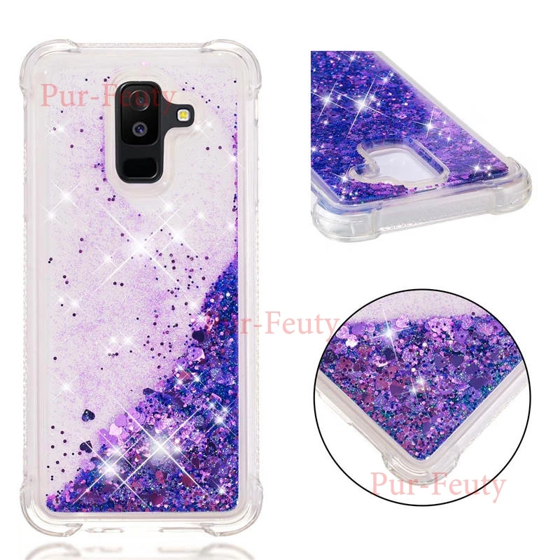 Чехол для samsung Galaxy A6 A600 A600FN A600FN/DS с блестящим динамическим зыбучим песком для 6 Plus SM-A605F SM-A605FN/DS