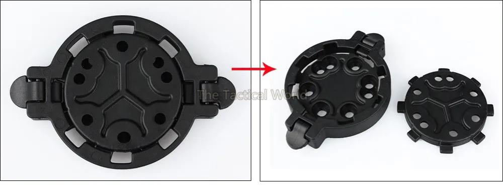 Тактическая кобура для пистолета крепление серпа быстрого комплект для разъединения крепление для тактической кобуры платформа-адаптер 1