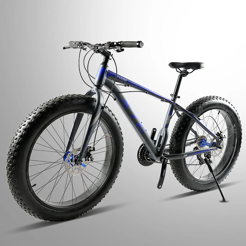 Love Freedom Citroen Quality Mountain Bike 26*4.0 Fat Bicycle 24 Speed Fat Tire Bicycle Double Disc Brake Bicycle Free Delivery