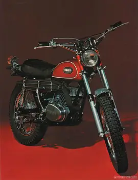 

1/10 Motorcycle Assembly Model Yamaha Trail 250DT1 52171