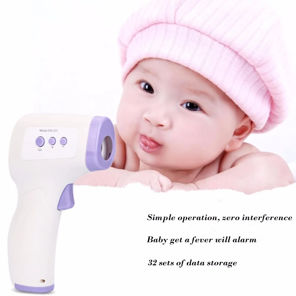 Professional Electronic Thermometer Baby Adult Digital Muti-fuctional Infrared Forehead Thermometer Temperature Measurement Tool