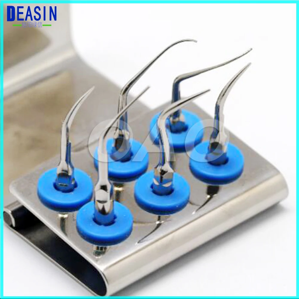 Dental scaler endodontics 2 Sets Scaler Endo Kit for Dental ultrasonic piezo scaler endo tips Silver Endo tip for EMS