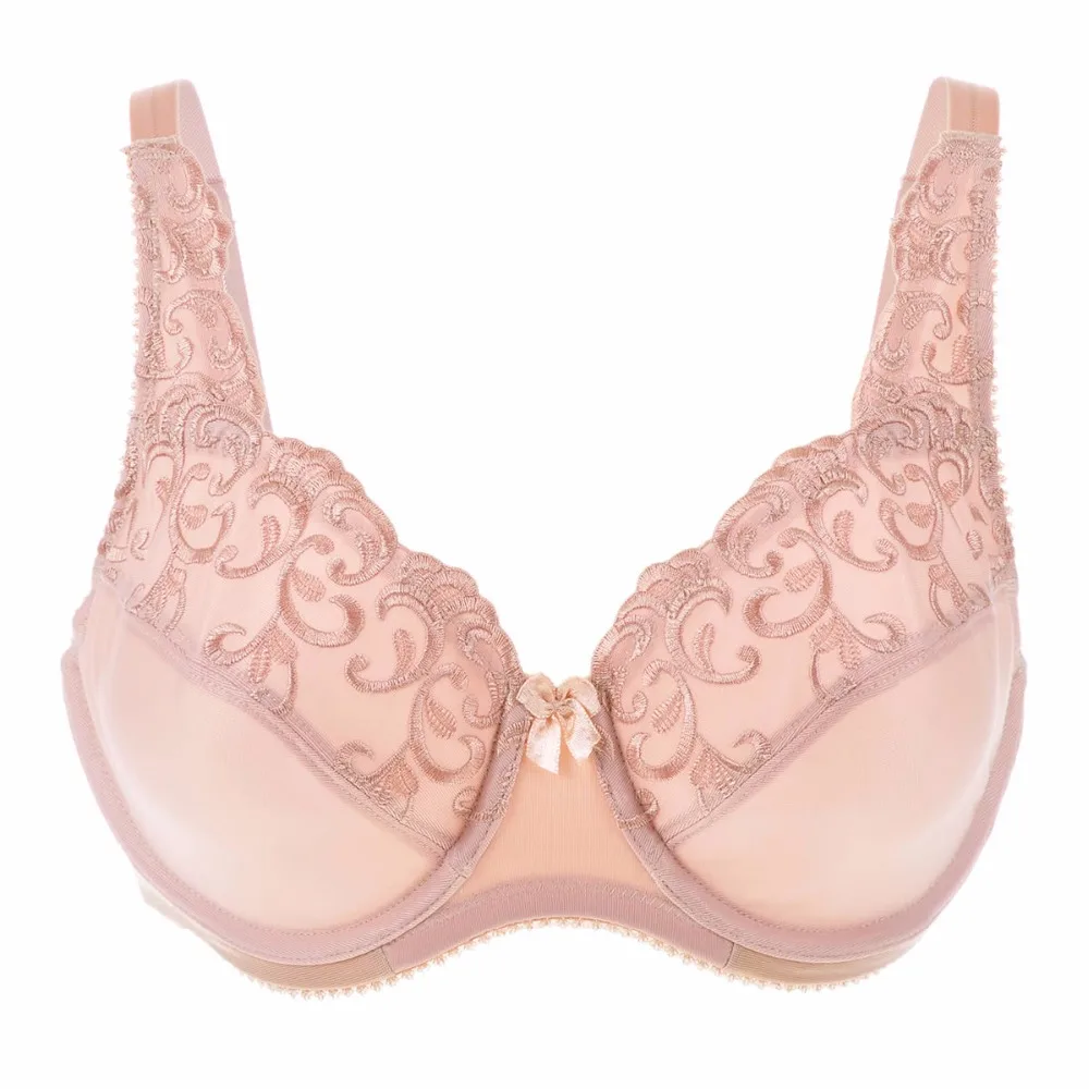 Ultra-thin Temptation Push Up Bra For Women Young Girl Sexy Full Cup Summer Breathable Type Bra Big Cup Show Little Gather Bra5