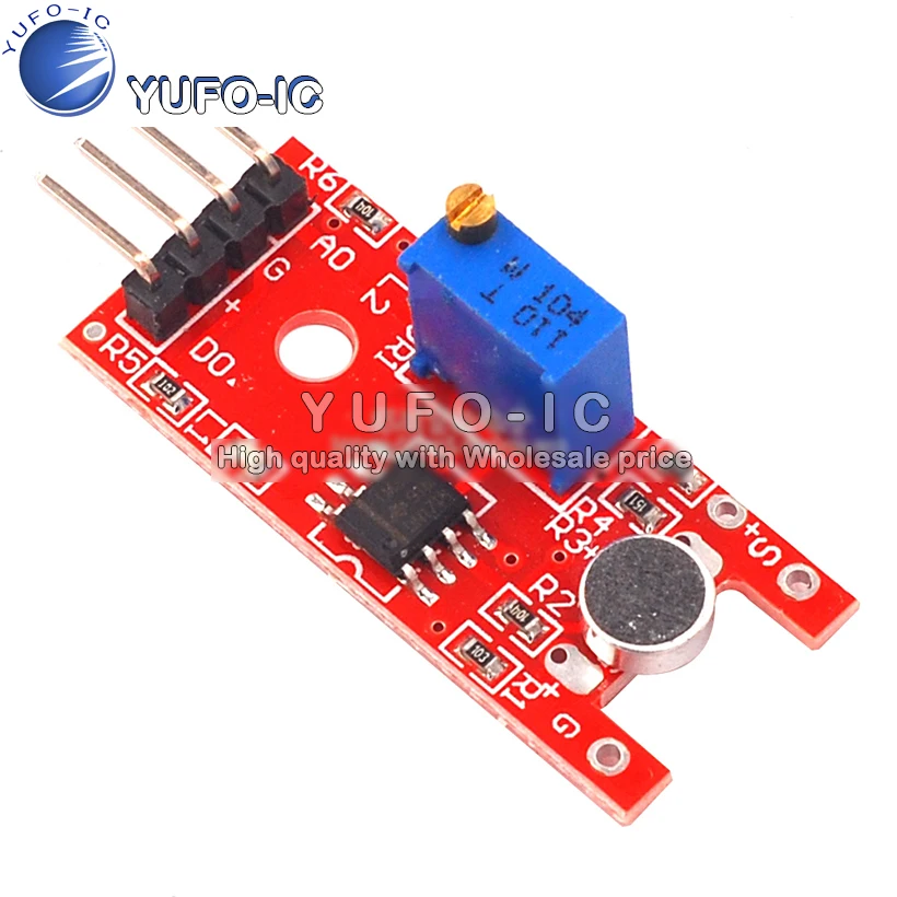 

The microphone amplifier module sound module MIC module microphone voice module