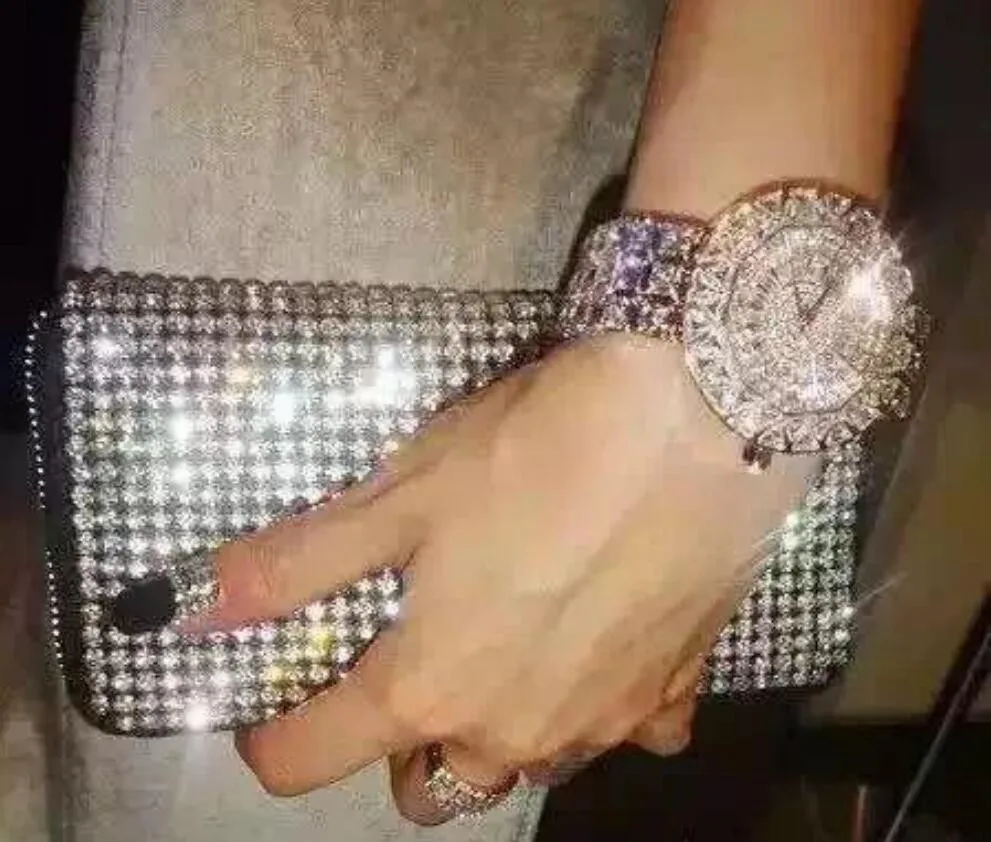 2019 نمط جديد! أعلى جودة النساء الساعات الفاخرة الصلب الكامل حجر الراين ساعة اليد سيدة كريستال اللباس الساعات الإناث ساعة كوارتز 2019 نمط جديد! أعلى جودة النساء الساعات الفاخرة الصلب الكامل حجر الراين ساعة اليد سيدة كريستال اللباس الساعات الإناث ساعة كوارتز