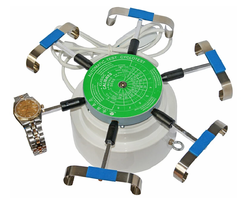 240V Automic Test Cyclotest Watch Tester Watch Test Machine watch winders for six watches at one