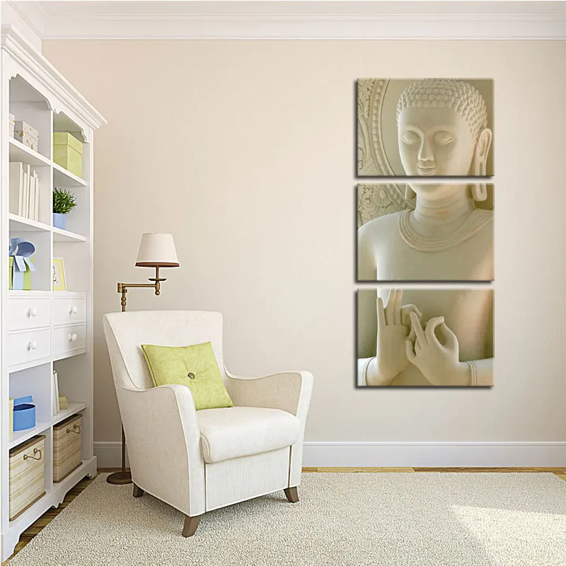 Witte schilderdoek koop goedkope witte schilderdoek loten van ... Schilderij woonkamer white