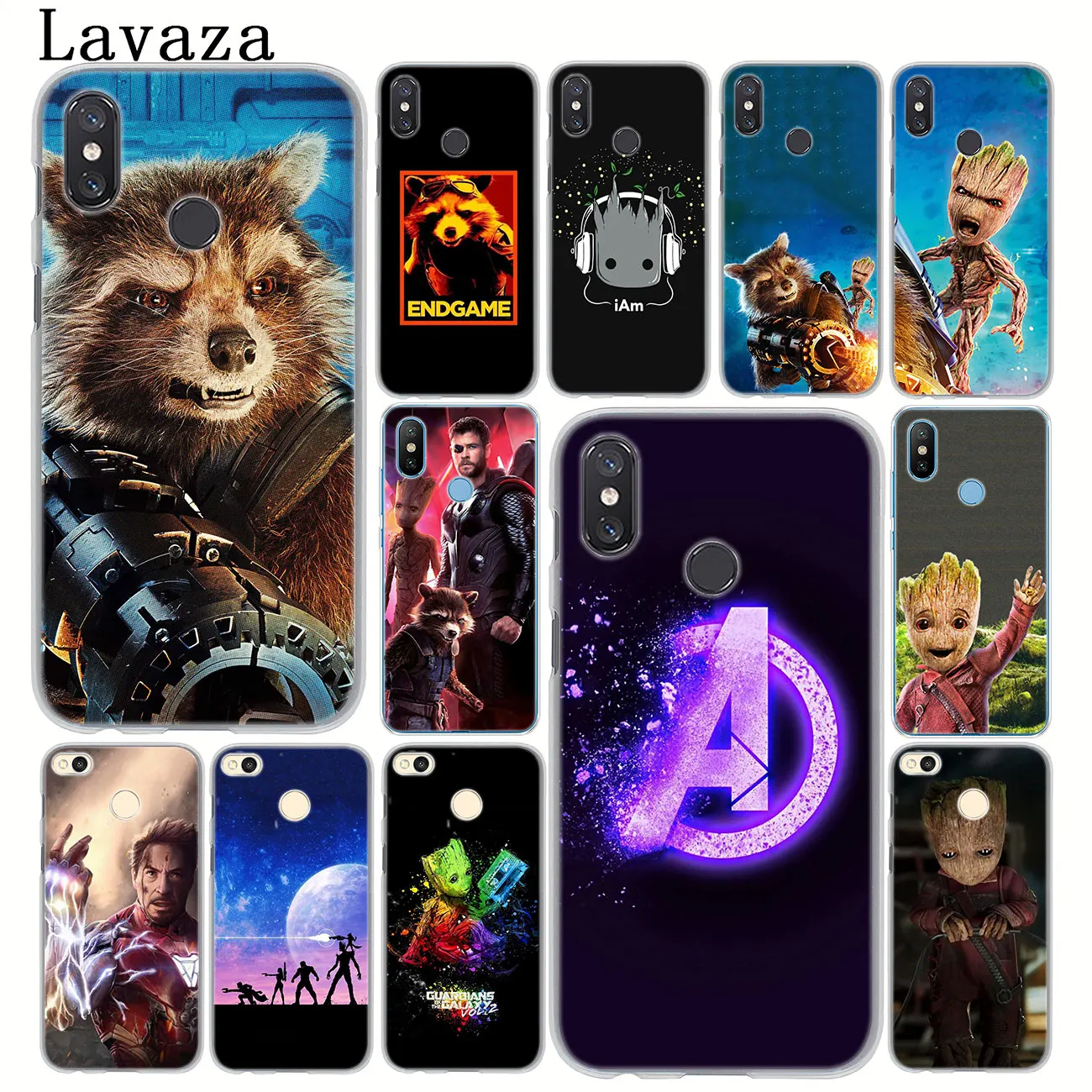 

Lavaza Guardians of the for Galaxy Marvel Case for Xiaomi MI 9 9T A3 PRO CC9 CC9E 8 A2 Lite SE A1 pocophone f1 6 6X 5S 5X MAX 3