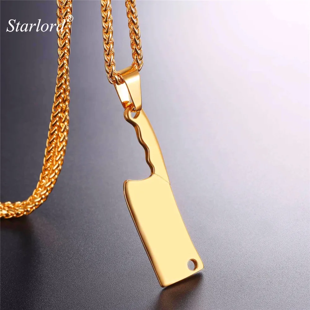 Buy Starlord Cleaver Pendant Necklace Kitchen Knife