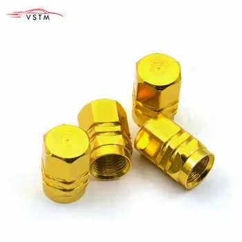 

4Pcs Aluminum Alloy Car Wheel Tire Valve Air Caps Universal Tyre Stem Air Cap Airtight Cover Automobiles Auto Accessories