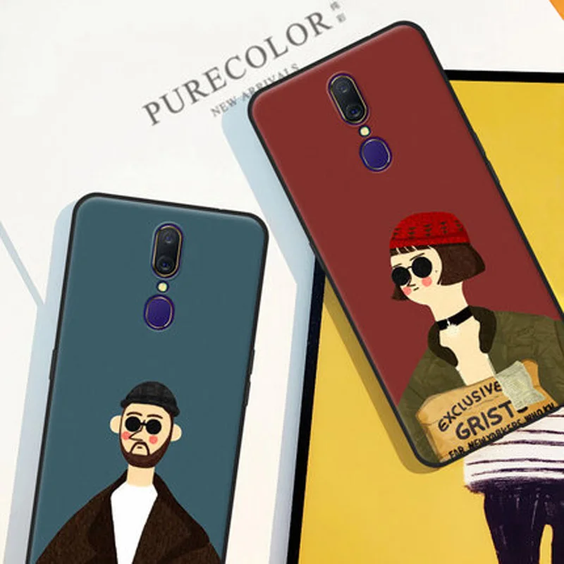 Чехол для OPPO F11 мягкий силиконовый чехол телефона F 11 6 53"|Бамперы| |