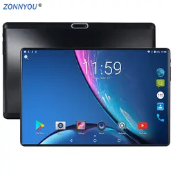 10,1 дюймов Android 8,0 планшеты 2.5D Закаленное стекло 3g Octa Core 32 Гб мобильный SIM карты телефонный звонок ips ЖК дисплей компьютера