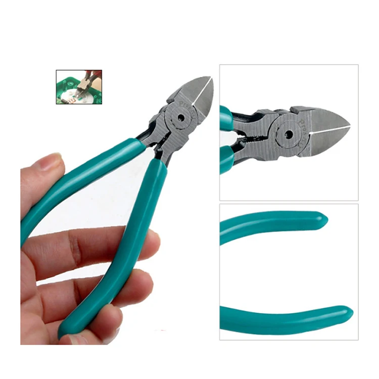 PM-805E Plastic Cutting Plier Hand Tool Diagonal Cutting Pliers Stripper Repair Tools Nippers lan cable detector