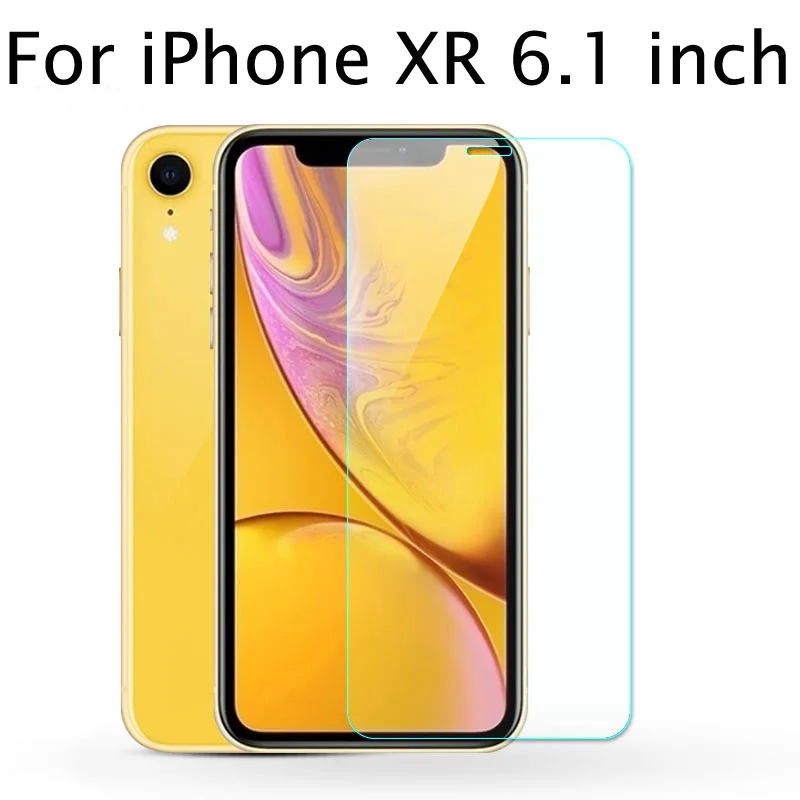 10 шт. закаленное стекло для iPhone XS Max XR X 5c 5S 5se 4 4S жесткая Защитная пленка для экрана, защита для iPhone X 6s 7 8 plus - Цвет: For iPhone XR