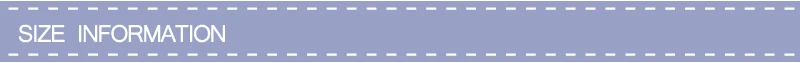SIZE INFORMATION