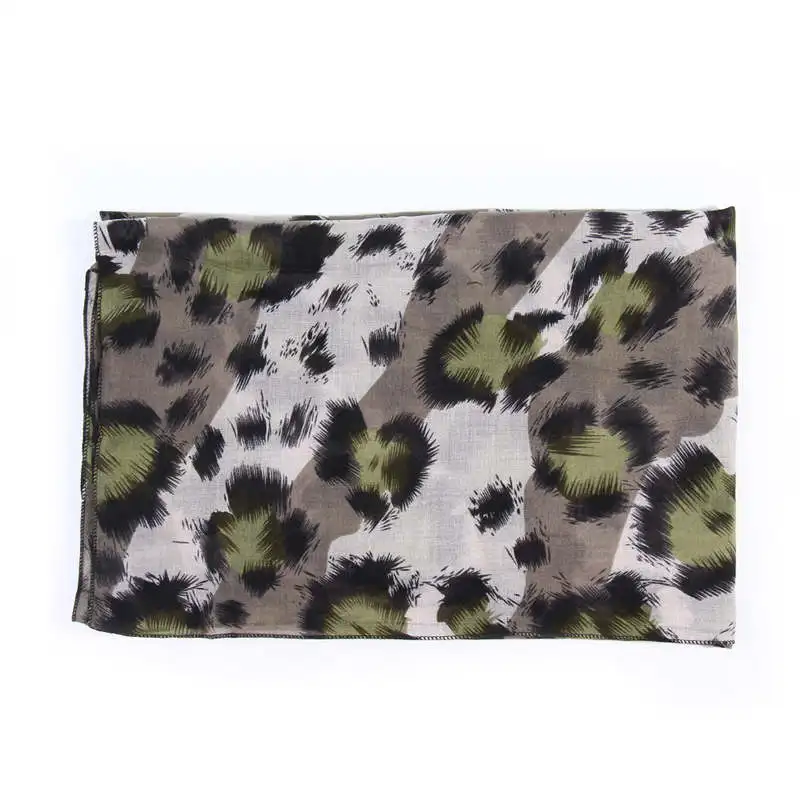 Women Ladies Leopard Print Scarf Wrap Shawls Headband Soft Shawl Long palatine women's scarves handkerchief hijab scarf 40MA0418