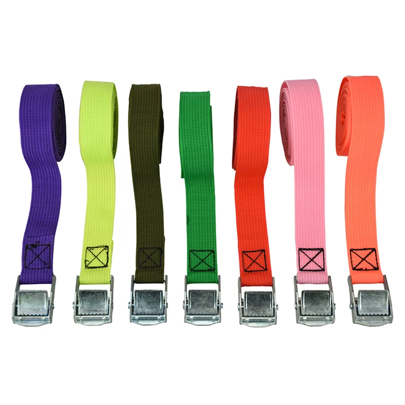 

Portable ratchet straps durable lashing cargo tie down strap