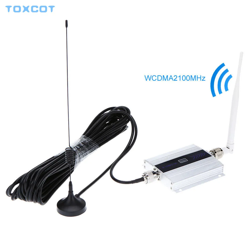 

Mini W-CDMA Signal Booster 2100Mhz 3G Signal Repeater WCDMA UMTS 3G Cell Phone Signal Amplifier cellular mobile repeater