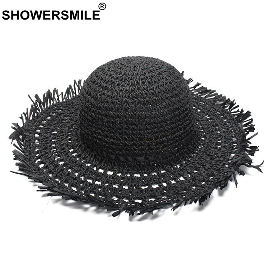 SHOWERSMILE для женщин летние Складная солнцезащитная Кепка оранжевый женский бумага соломенная шляпа с дышащей сеткой крючком Брендовые