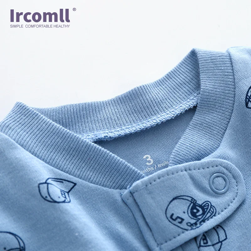 Ircomll детская одежда для новорожденных мальчиков и девочек 100% хлопок комбинезон с