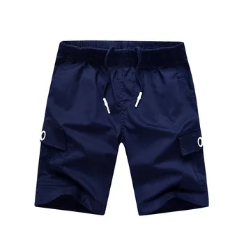 

Boys Shorts Summer Children Clothing 2018 New Teenage Boys Shorts Casual Cotton Elastic Waist Short Pants BC126