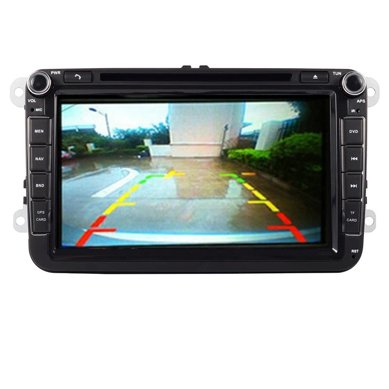 Автомобильный DVD плеер 2 Din 8 дюймов для VW POLO PASSAT Golf Skoda Octavia SEAT LEON с 3G радио GPS