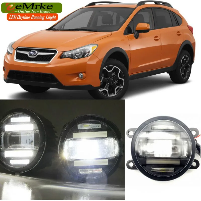 EEMRKE Car Styling for Subaru XV Crosstrek 2013 2014 2015 2 in 1 LED