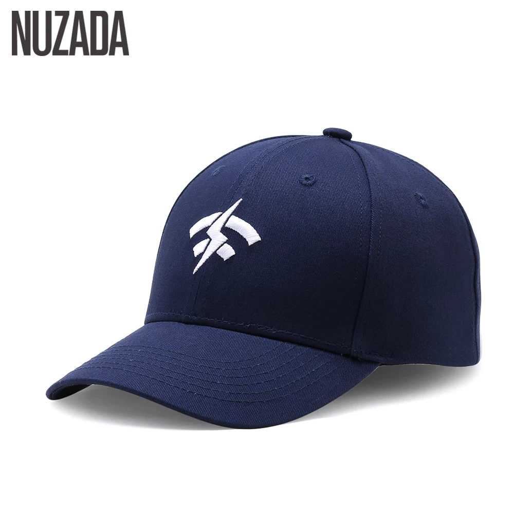 Brand NUZADA Embroidery Baseball Cap For Men Women Double Layer Bone 6 Colors Spring Summer Caps Cotton Snapback Cotton Hats