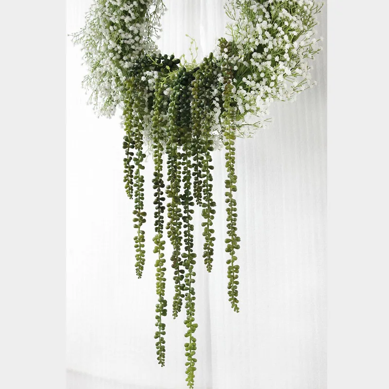 Искусственные цветы деревенский Снег Цветок голова переплетения gypsophila