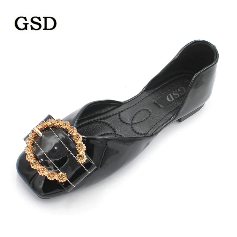

Plus Size Women Patent Leather Flats Moccasins Mother Loafers Shoes Woman Soft Leisure Flats Casual Female Driving Ballet Flats