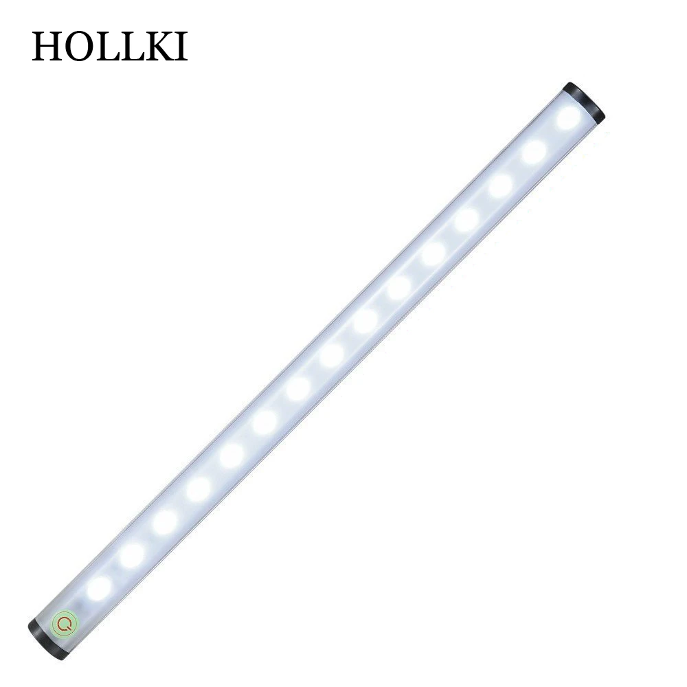 

Rechargeable LED Touch Sensor Kitchen Cabinet Light Lamp DC 5V Wardrobe Closet Showcase Bookshelf White Lamp with SOS light
