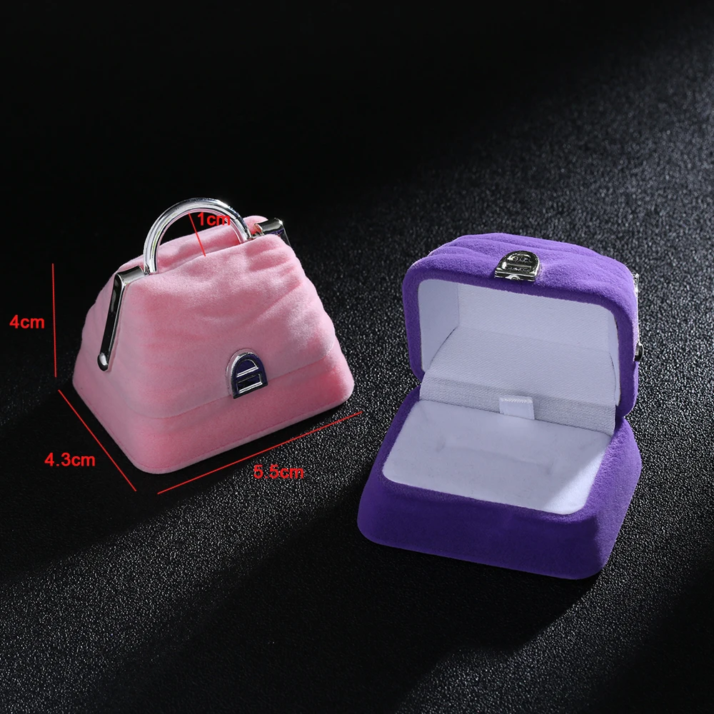 1 шт. Женский бархатный держатель для сережек колец и подвесок|display box case|pendant