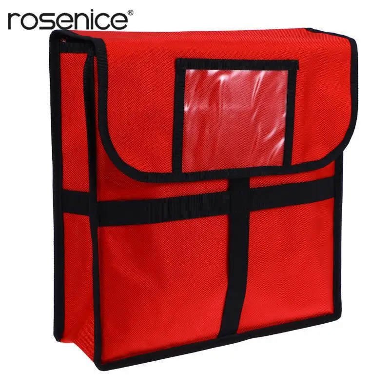 

Professional Large Pizza Delivery Bag Insulated Pizza Food Delivery Bag Moisture Free Pizza Boxes Portable Cooler Bag