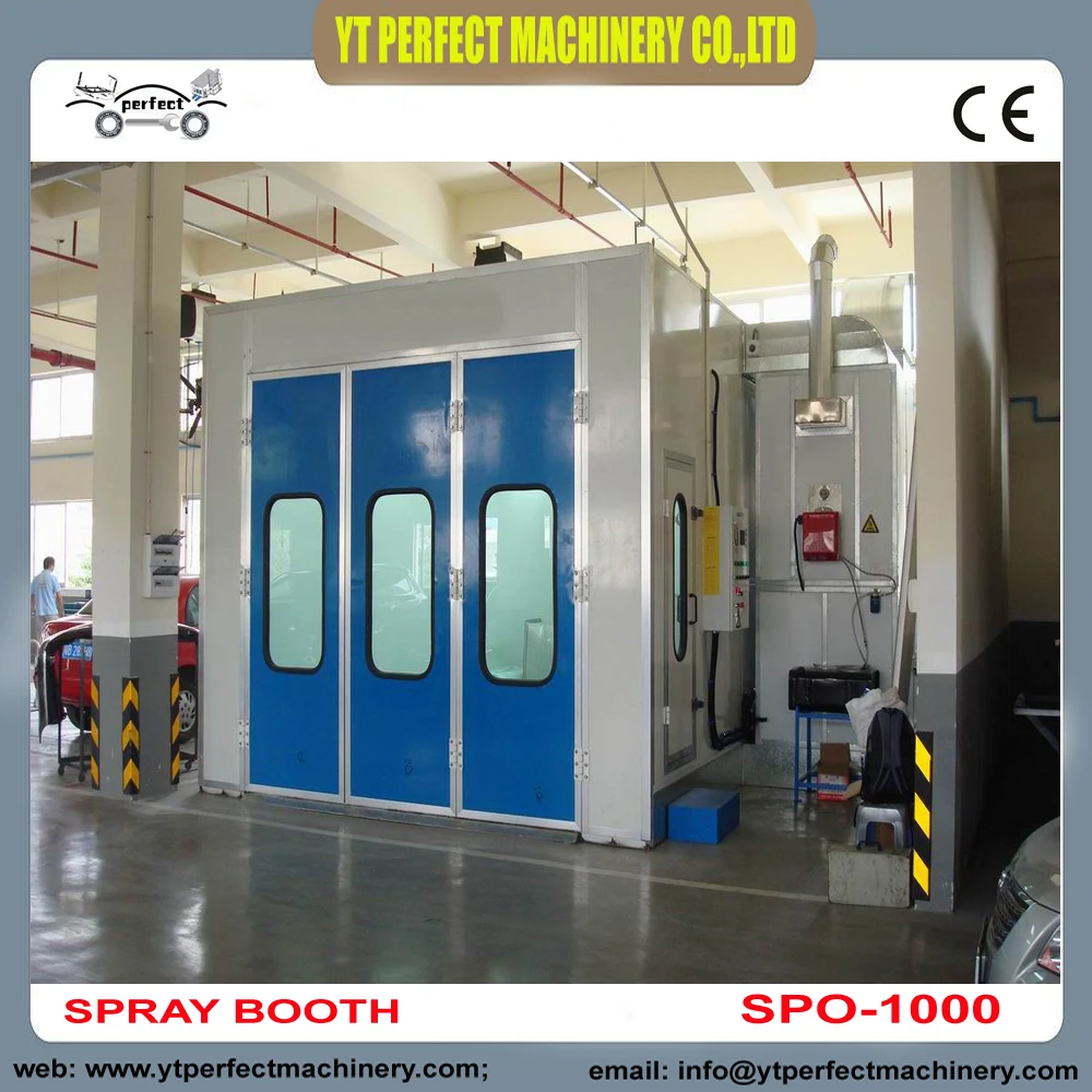 spray paint booth SPO 1000 CE approved spray boothin Paint Protective