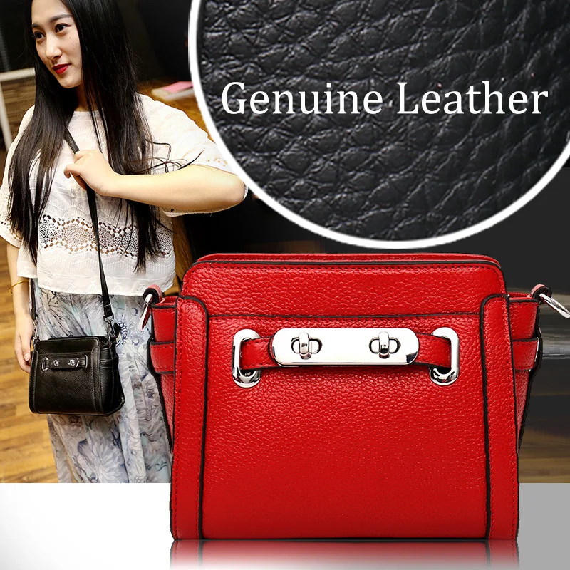 

2018 New Luxury handbags women bags designer genuine leather shoulder bags women messenge bags bag clutch female purse bolsa sac