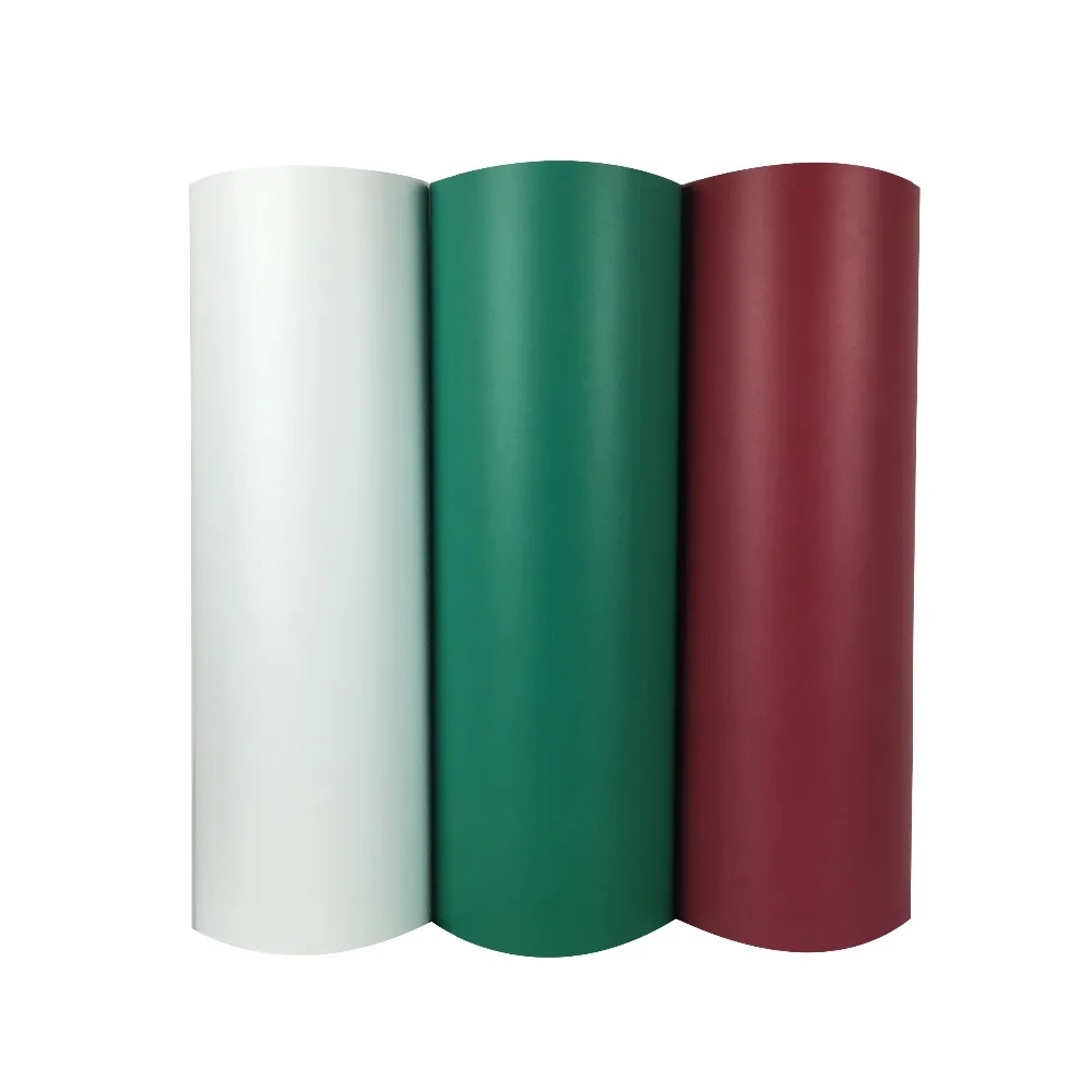

New 5rolls Flocking Heat Transfer Vinyl Cut By Cutting Plotter Transfer DIY T-shirt