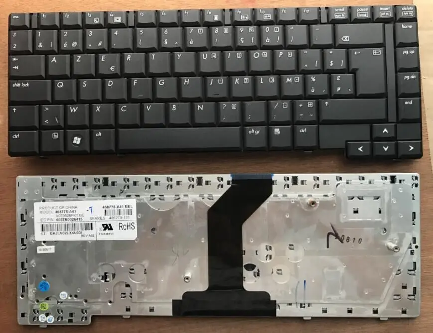 

News keyboard for HP 6531B 6730p 6530B 6535B RUSSIAN/Brazil/Norsk/Hebrew/Latin/Belgian layout