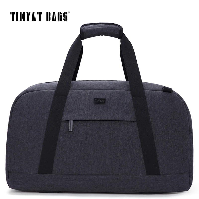 TINYAT الذكور الرجال السفر الأمتعة حقيبة 40L السفر حقيبة للماء حقيبة حزمة الأمتعة حقيبة رمادي رحلة حقيبة ظهر قطنية عطلة نهاية الأسبوع TINYAT الذكور الرجال السفر الأمتعة حقيبة 40L السفر حقيبة للماء حقيبة حزمة الأمتعة حقيبة رمادي رحلة حقيبة ظهر قطنية عطلة نهاية الأسبوع