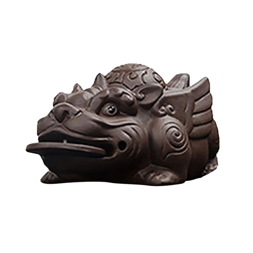 Tea Pets Ornaments Pi Xiu Pi Yao Fortune Table Decoration Ornament 