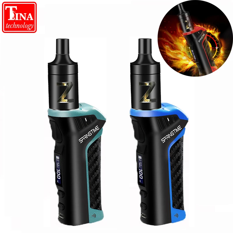 Spring Time 100W 18650 Box Mod Kit Smoke Cessation